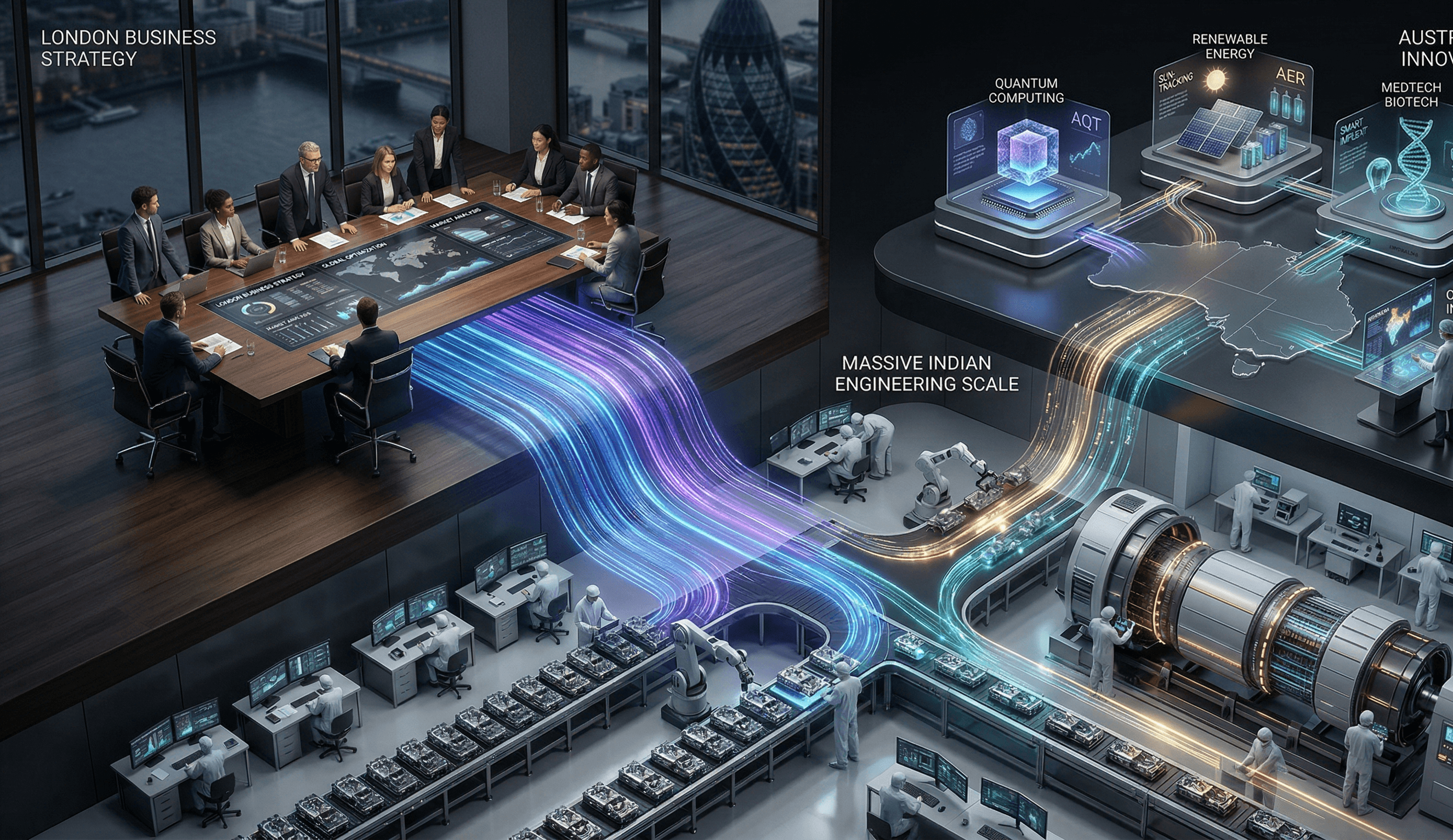 Global Delivery Network Map