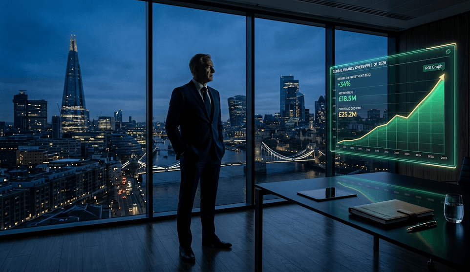 Case Study - Before/After metrics: 12 days → 5 days, 40 hrs → 8 hrs, 3.2% → 0.4% error, 7-month payback