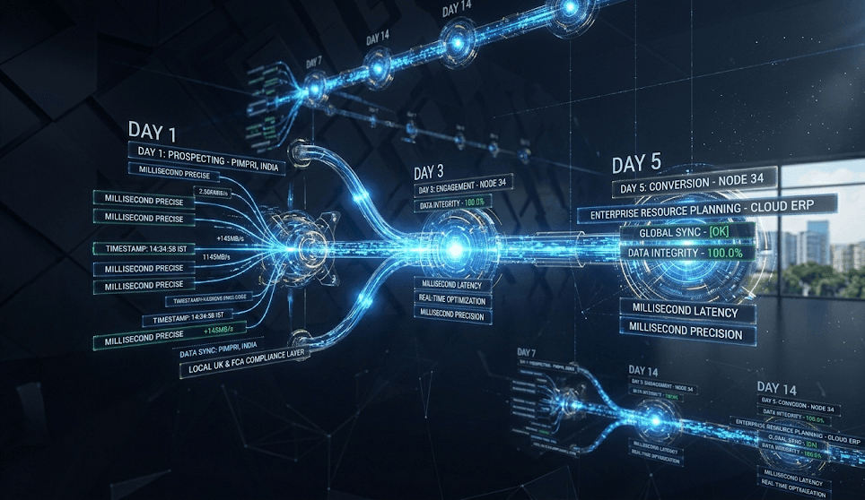 AI-Generated Intelligent Outreach Sequence Flow