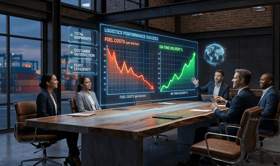 UK 3PL Logistics Case Study Optimization metrics