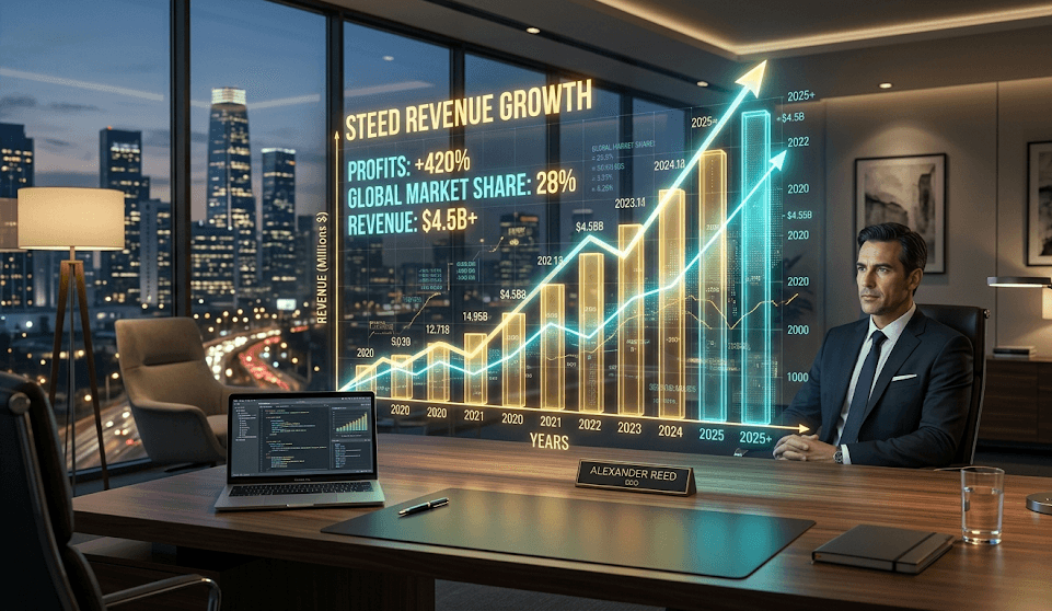 Case Study Overview - SaaS company metrics dashboard £1.8m ARR